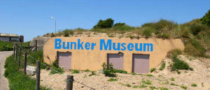 Entreebunker Bunker Museum IJmuiden, de zogenaamde Badwegbunker.