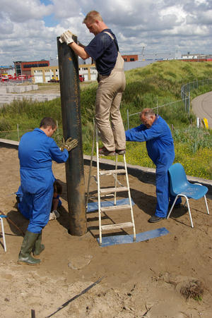 Vrijwilligers in actie